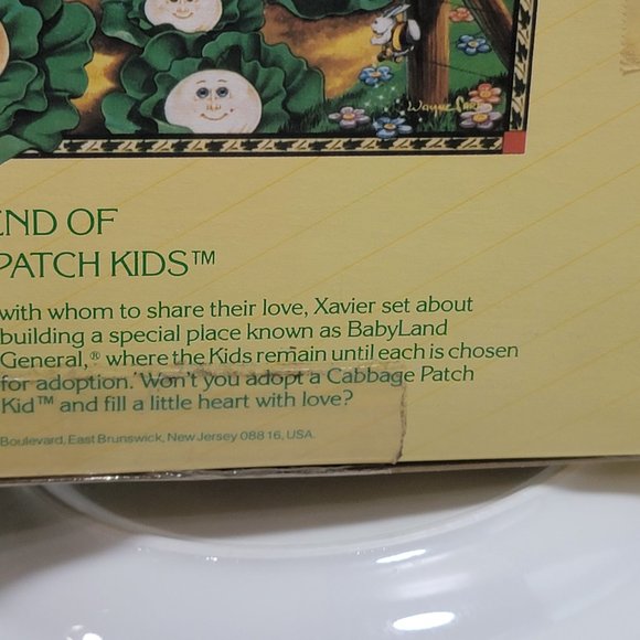 Cabbage Patch Kid 1985 First Edition Dish Set Plate Bowl Saucer - Picture 11 of 16